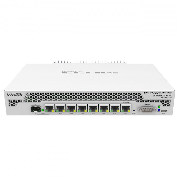 MikroTik CCR1009-7G-1C-1S+PC