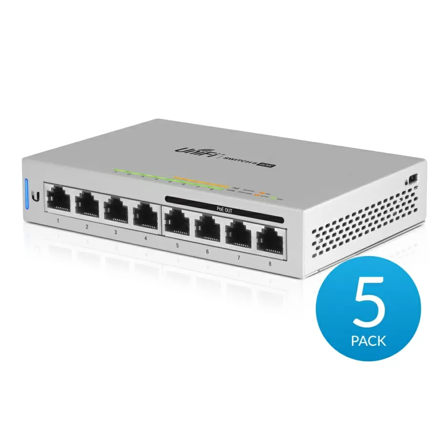 Ubiquiti UniFi Switch 8-60W (5-pack)